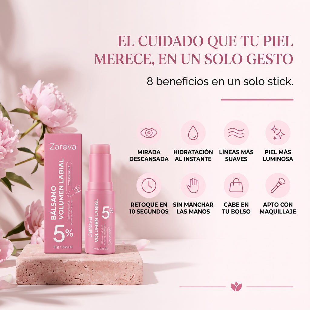 Retoque K-Beauty ZAREVA® Bálsamo Voluminizador