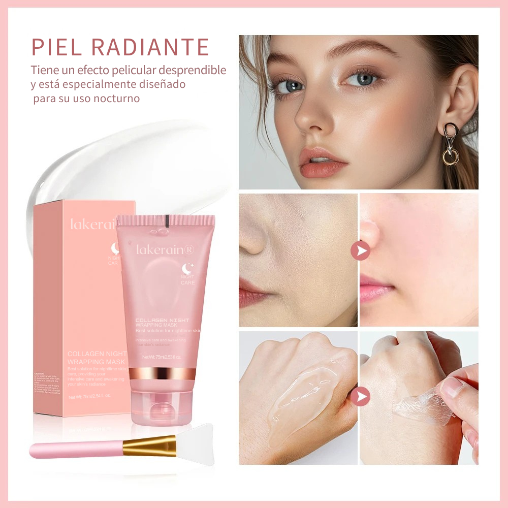 Mascarilla Nocturna de Colágeno