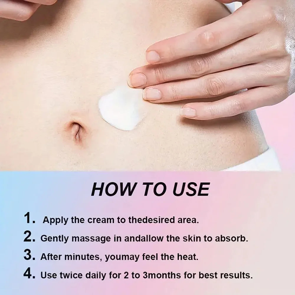 New Firming body cream, contains collagen, can tighten the abdomen, thighs and buttocks, has a moisturizing effect 50g