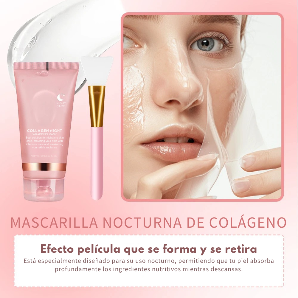 Mascarilla Nocturna de Colágeno